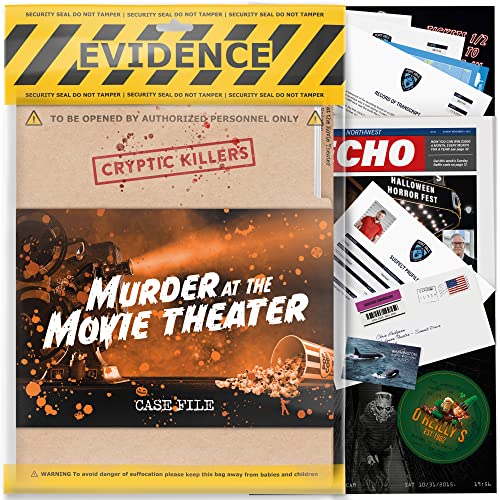 Detalle de Murder at the Movie Theater – Cold Case Files Investigation by Cryptic Killers