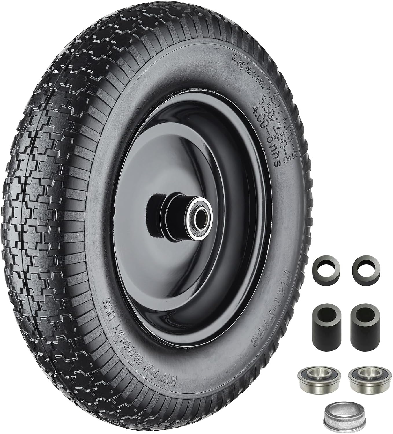 Thumbnail 6 de Cubesprings Wheelbarrow Tire, Polyurethane Foam