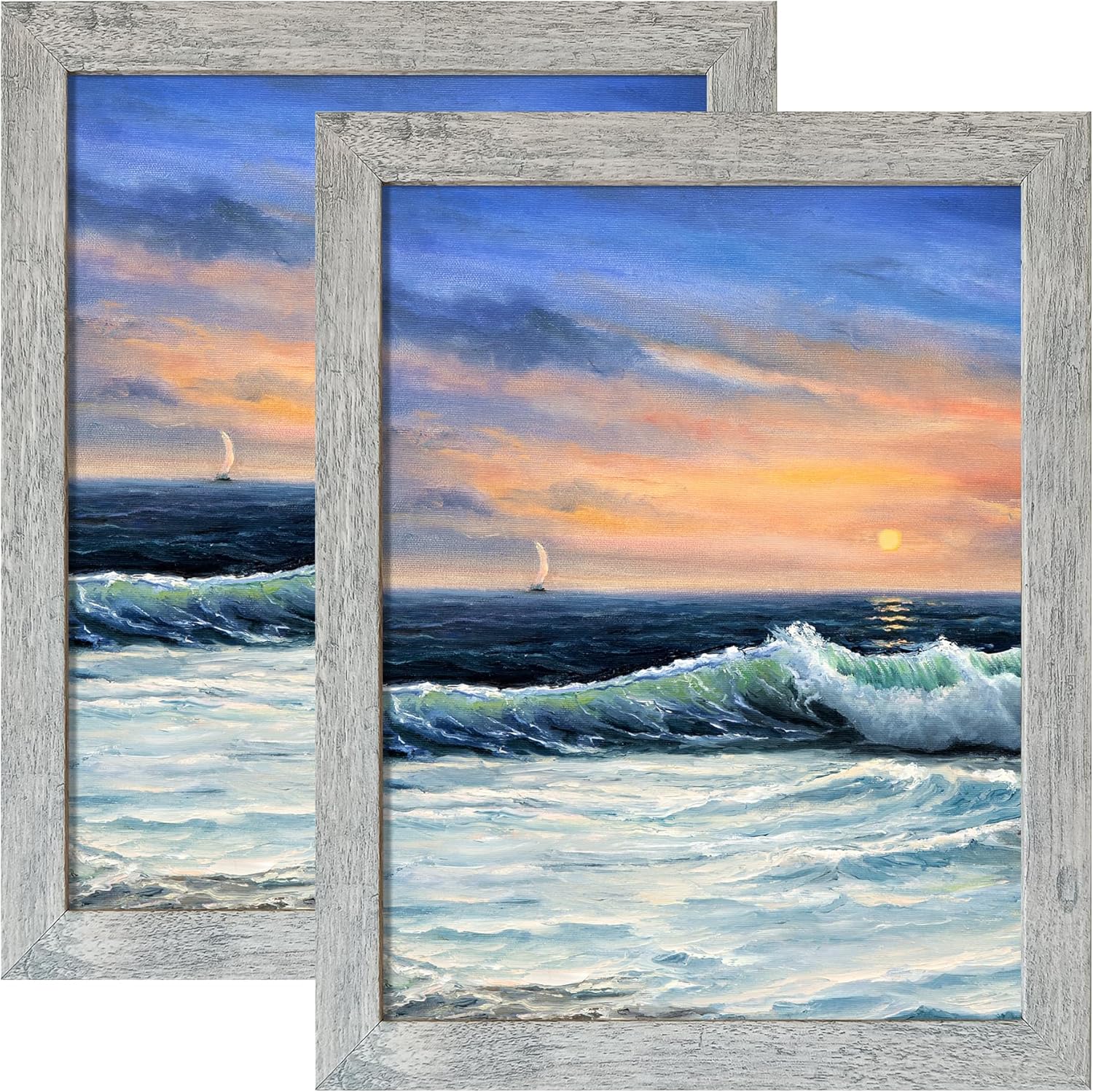 Detalle de LUCKYLIFE Picture Frames, 8 x 10-Inch