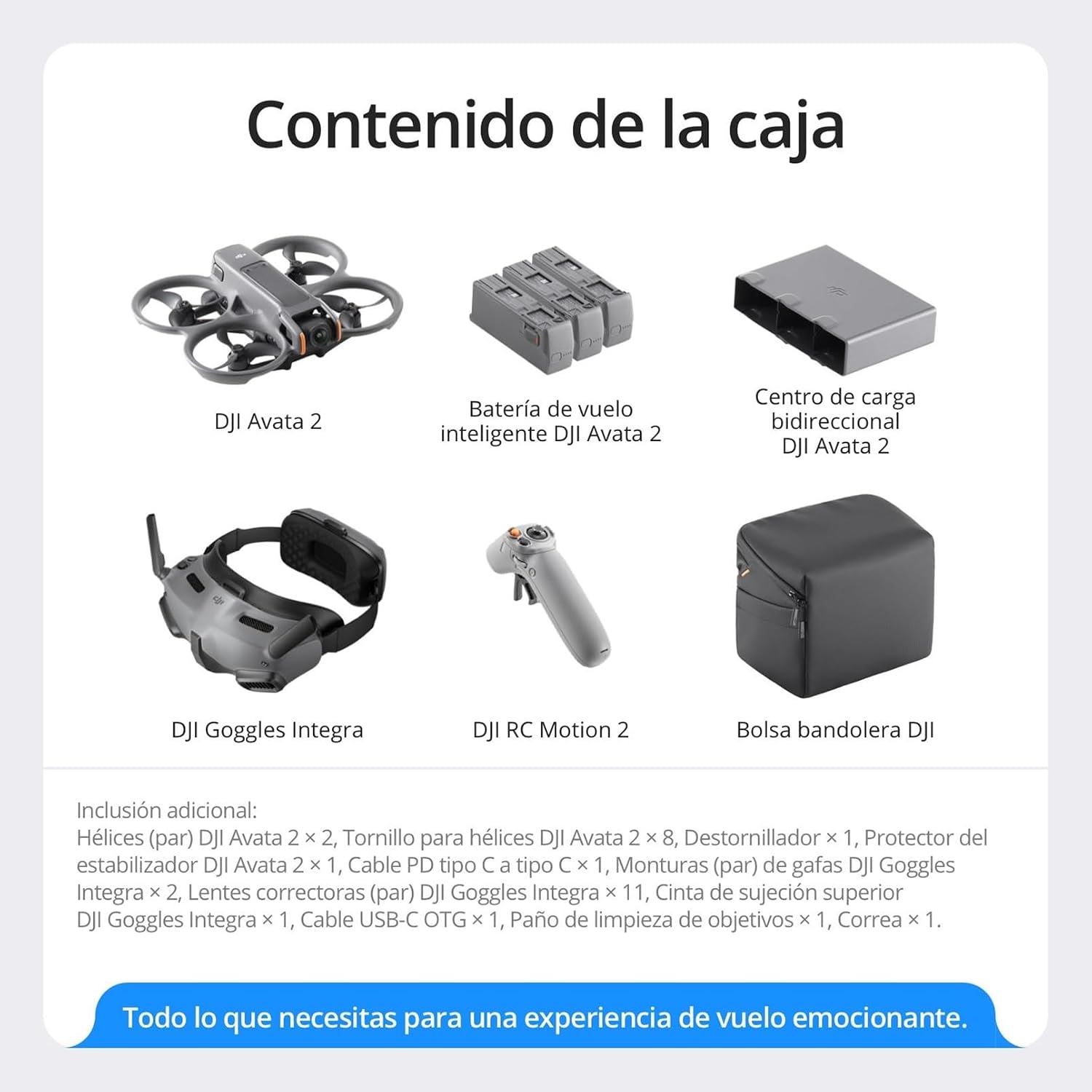 Thumbnail 6 de DJI Avata 2 Vuela Más, pack 3 baterías