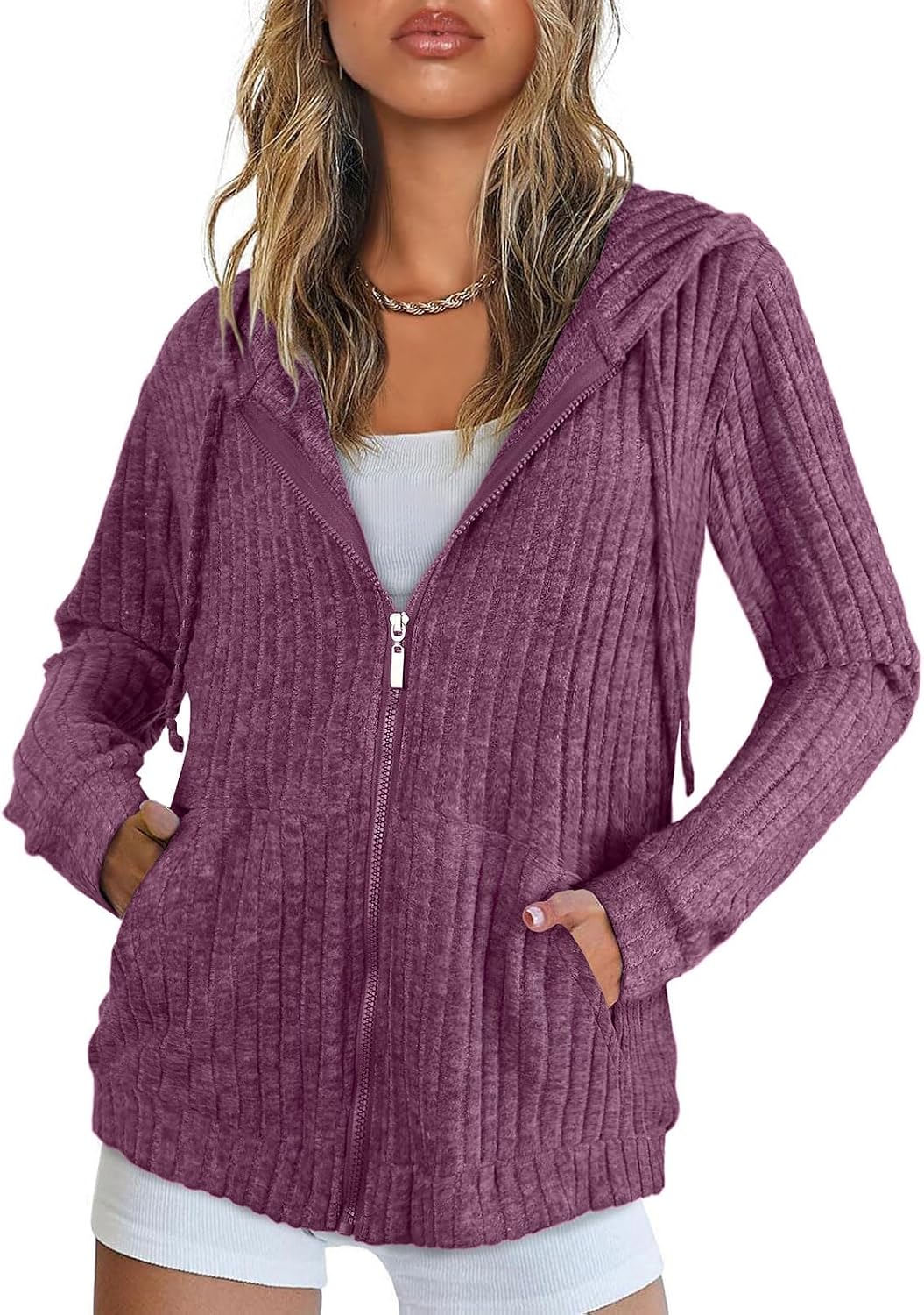 Thumbnail 6 de Flikity Zip Hoodie Damen – Reißverschluss Sweatjacke mit Kapuze, angenehm weich und vielseitig kombinierbar