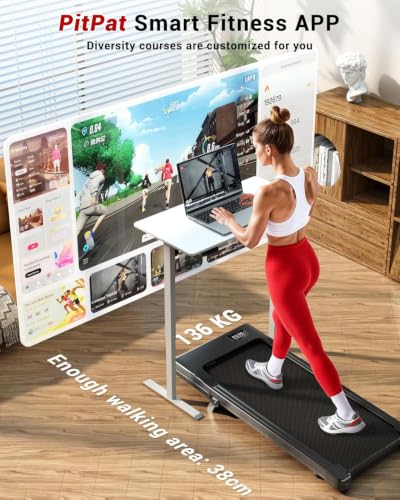 Detalle 2 de Superun Walking Pad Treadmill, 6% Incline, 2.5HP Motor, Foldable