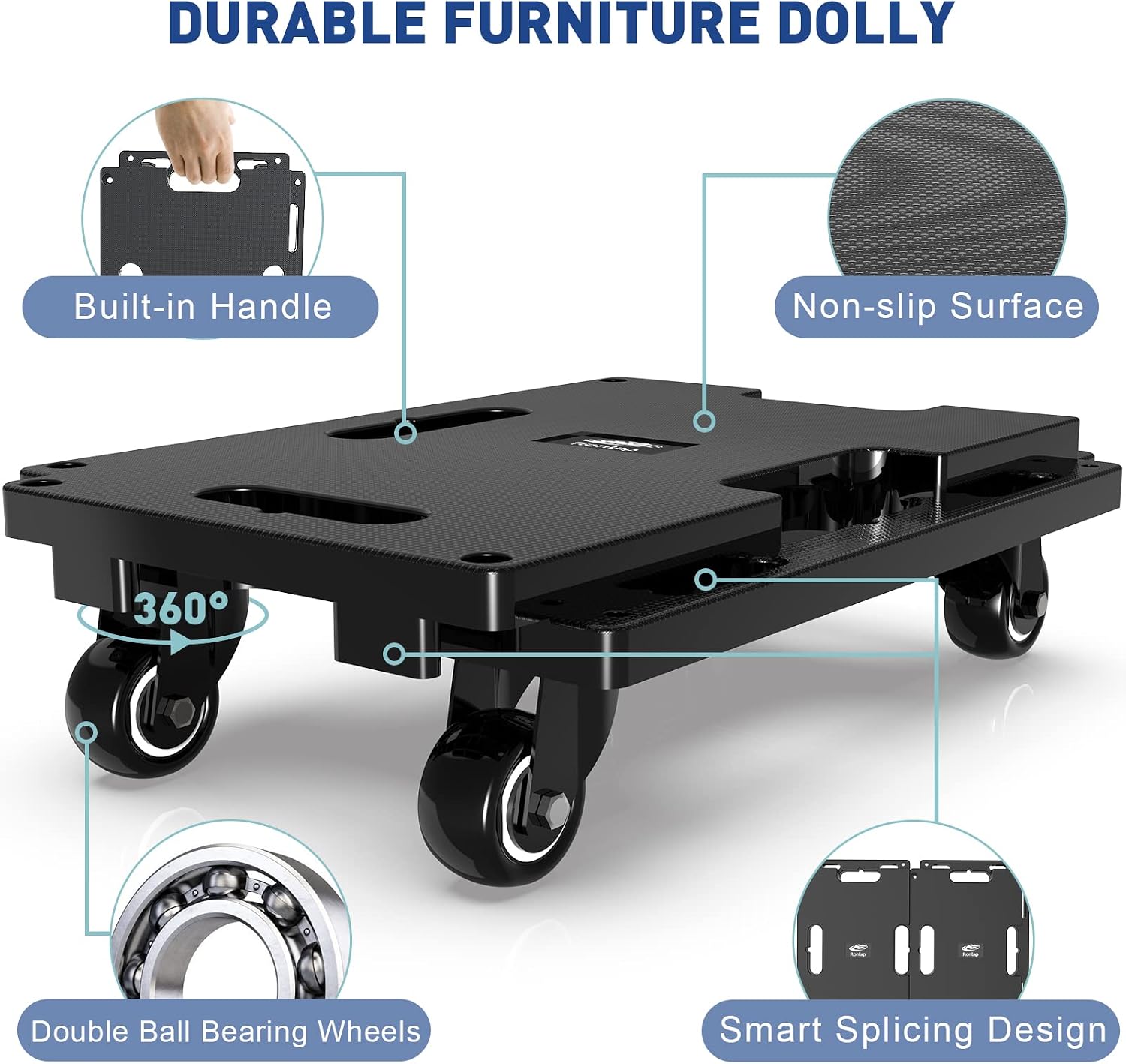 Detalle de Furniture Moving Dolly 200 kg