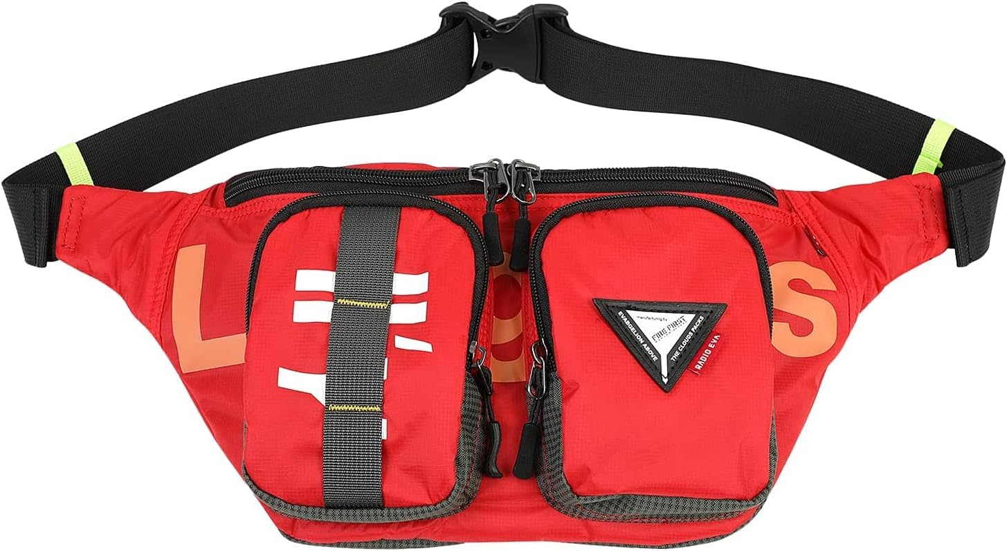 Detalle de FIREFIRST x Radio EVA - Evangelion Above Waist Pouch Cross-Body Shoulder Bags