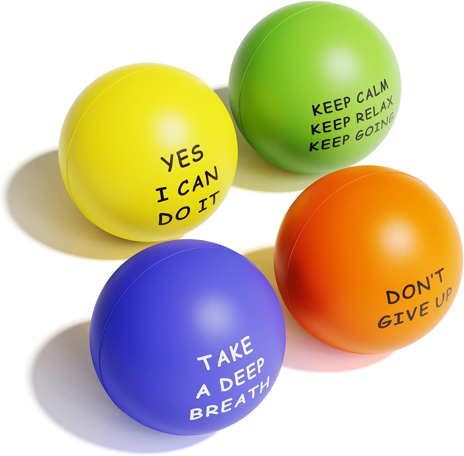 KDG Stressball 4er-Pack Erwachsene