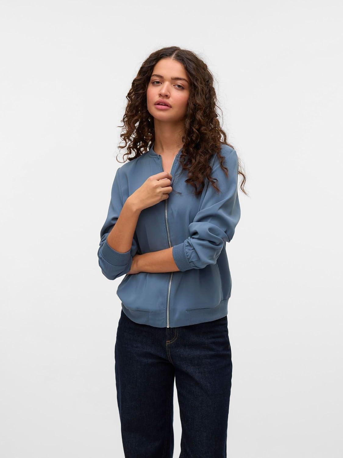 Thumbnail 1 de VERO MODA VMCOCO Leichte Jacke – Mantelersatz mit eng gestrickten Bündchen