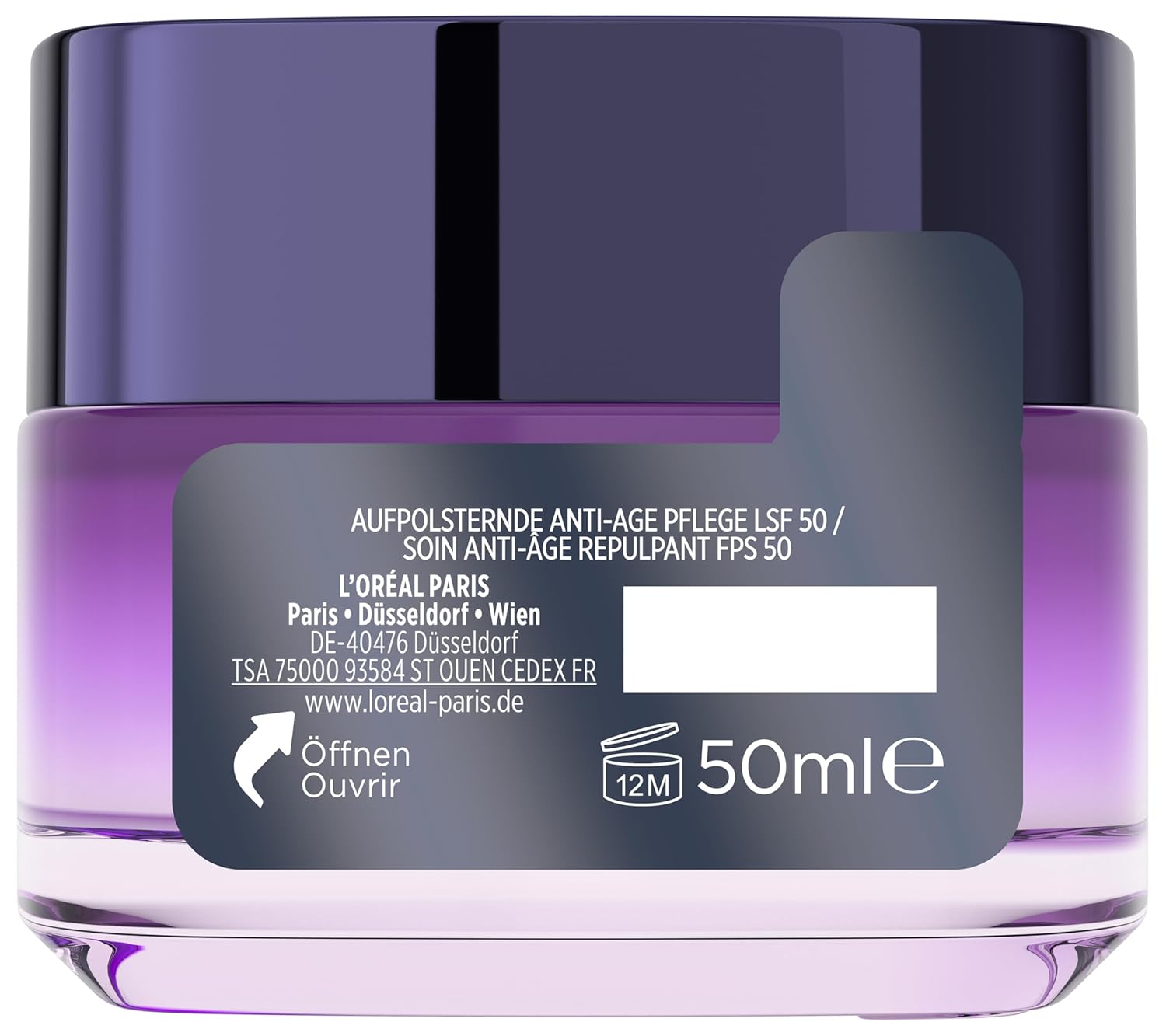 Thumbnail 2 de L’Oréal Paris Revitalift Filler [+Hyaluronsäure] Anti Age Tagescreme mit LSF 50, 50 ml – Für Frauen