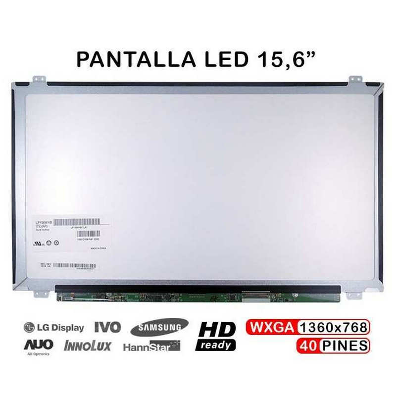Thumbnail 1 de Pantalla LED WXGA 15.6" para Portátil B156XTN03.2 / LNT156AT35 — OEM