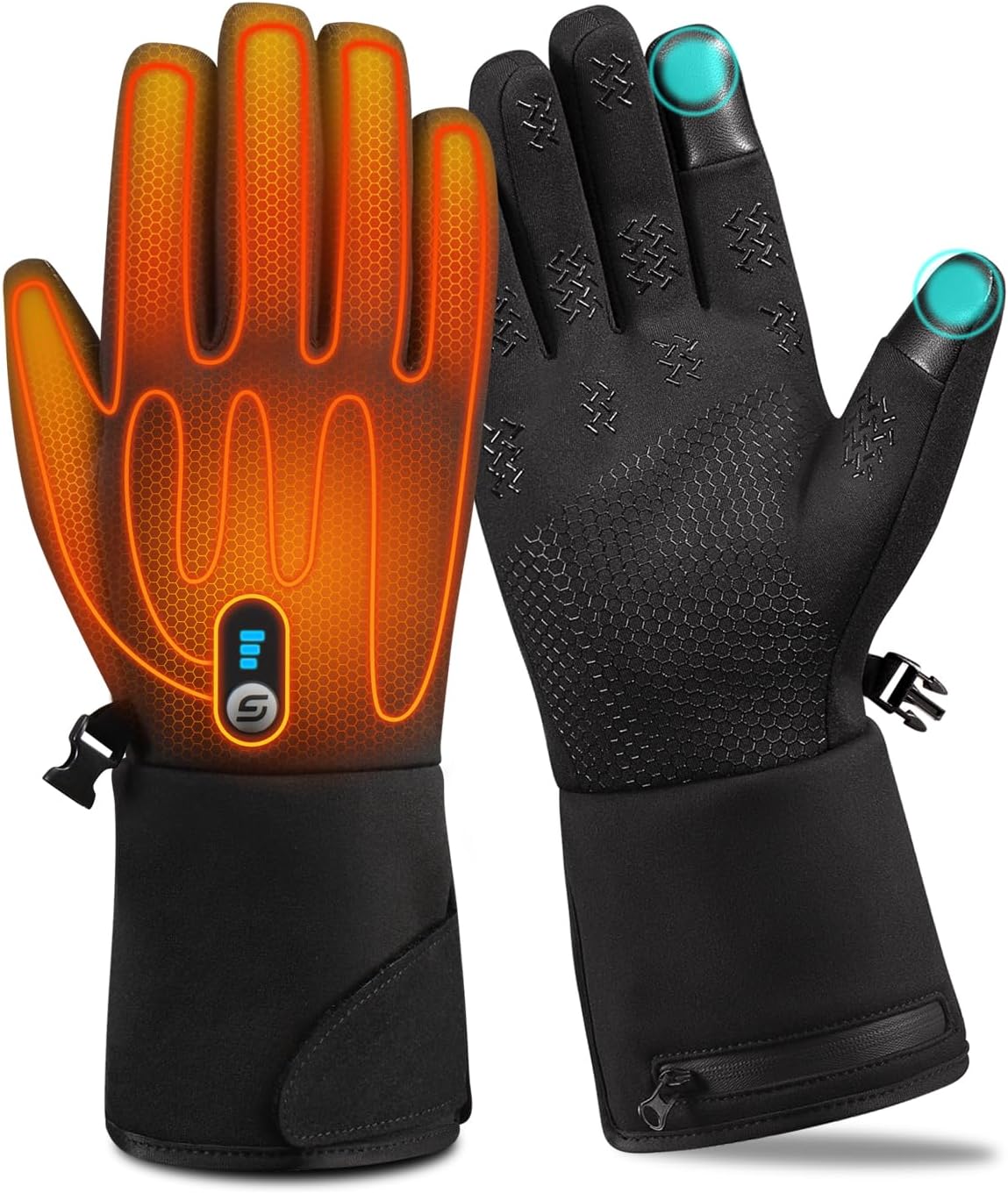 Detalle de JS LifeStyle Heated Gloves, 3000mAh
