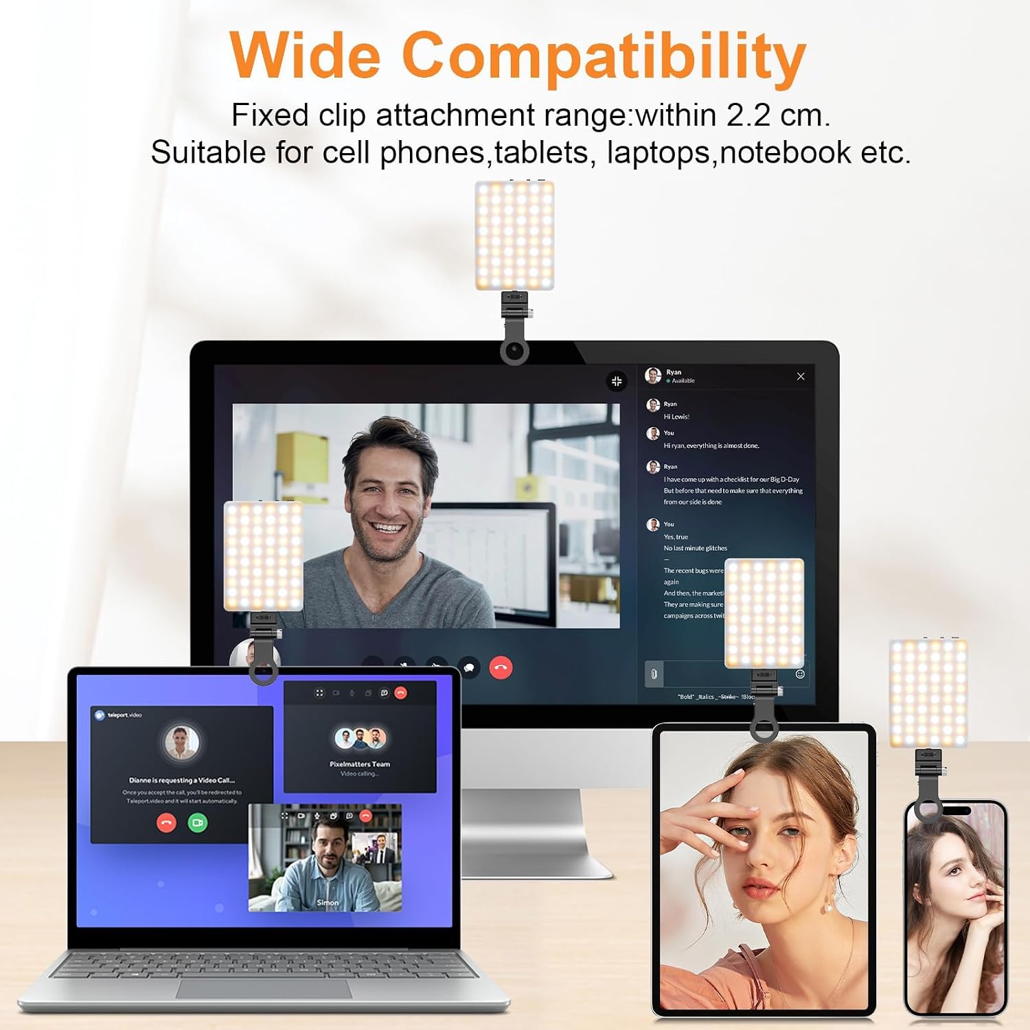 Thumbnail 6 de TONEOF Fill Light 2500K–9000K
