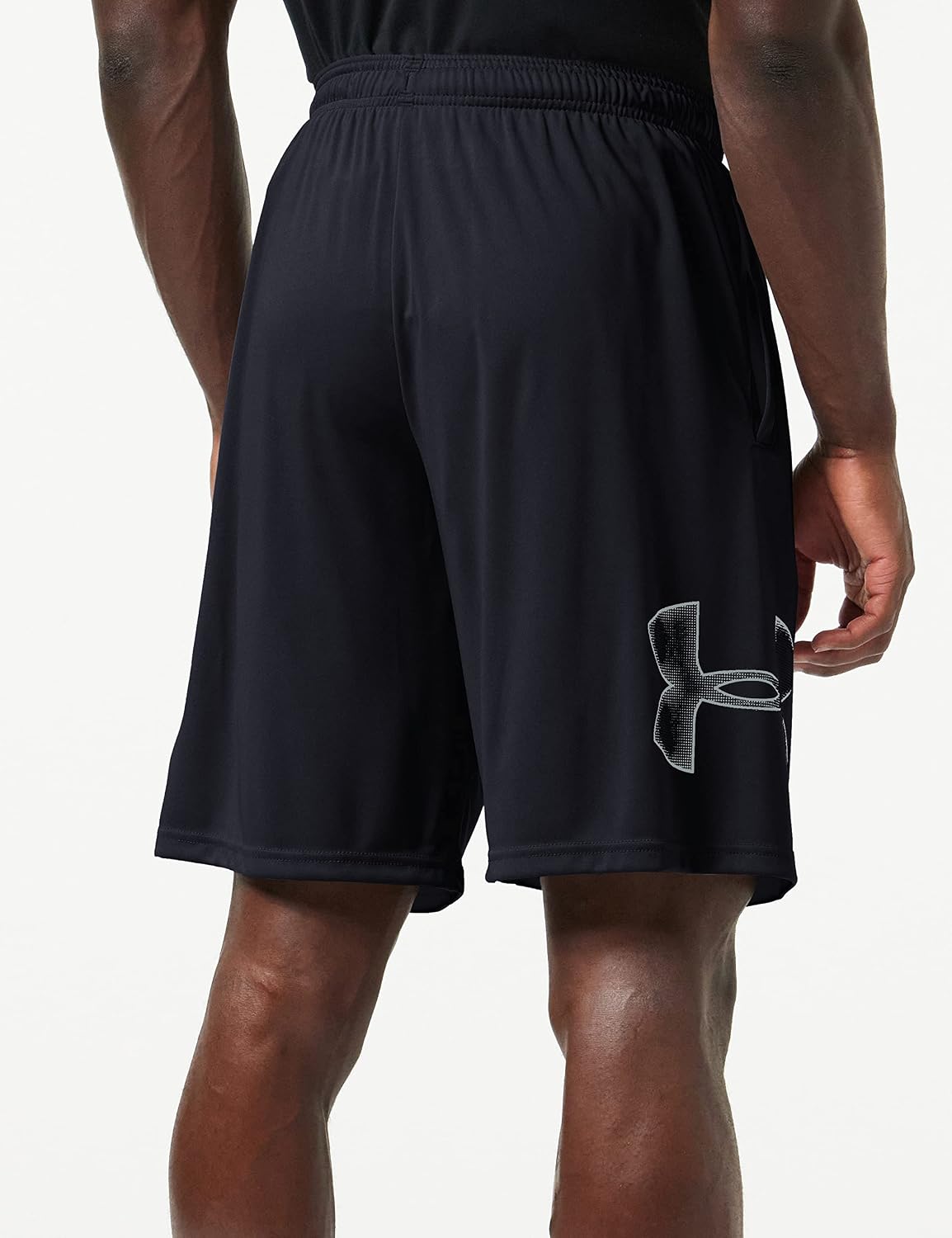 Detalle de Under Armour UA Tech™ Wordmark Graphic Shorts – Men’s Lightweight Quick-Dry Gym & Training Shorts