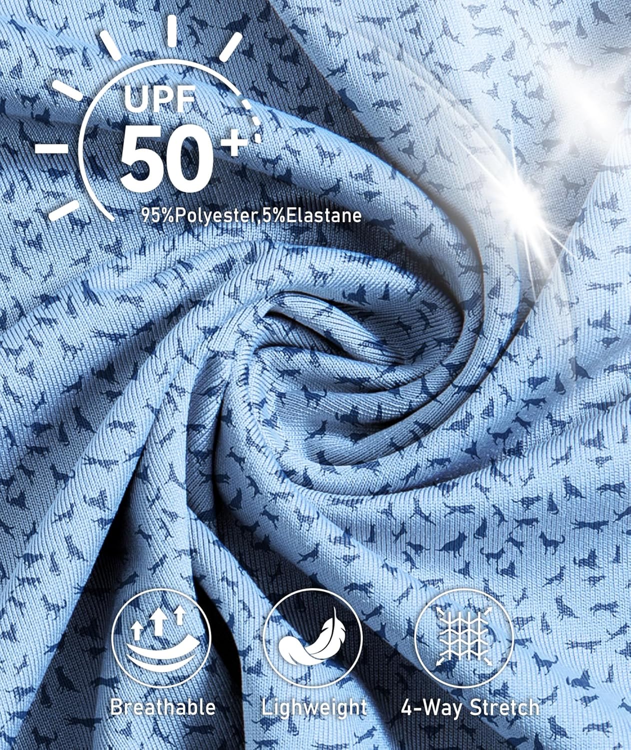 Detalle de ZITY golf polo shirts 5 pack UPF 50+