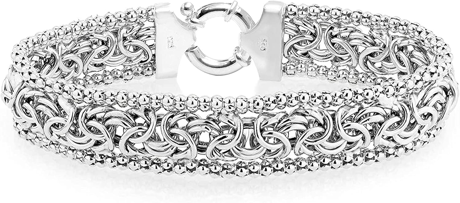 Thumbnail 6 de LeCalla Sterling Silber Armband 9 Zoll