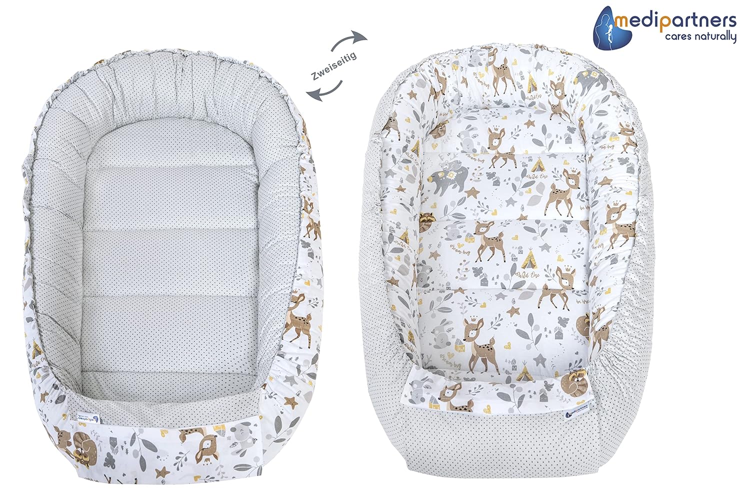 Thumbnail 4 de Medi Partners Babynest 100x60x15 Kuschelnest