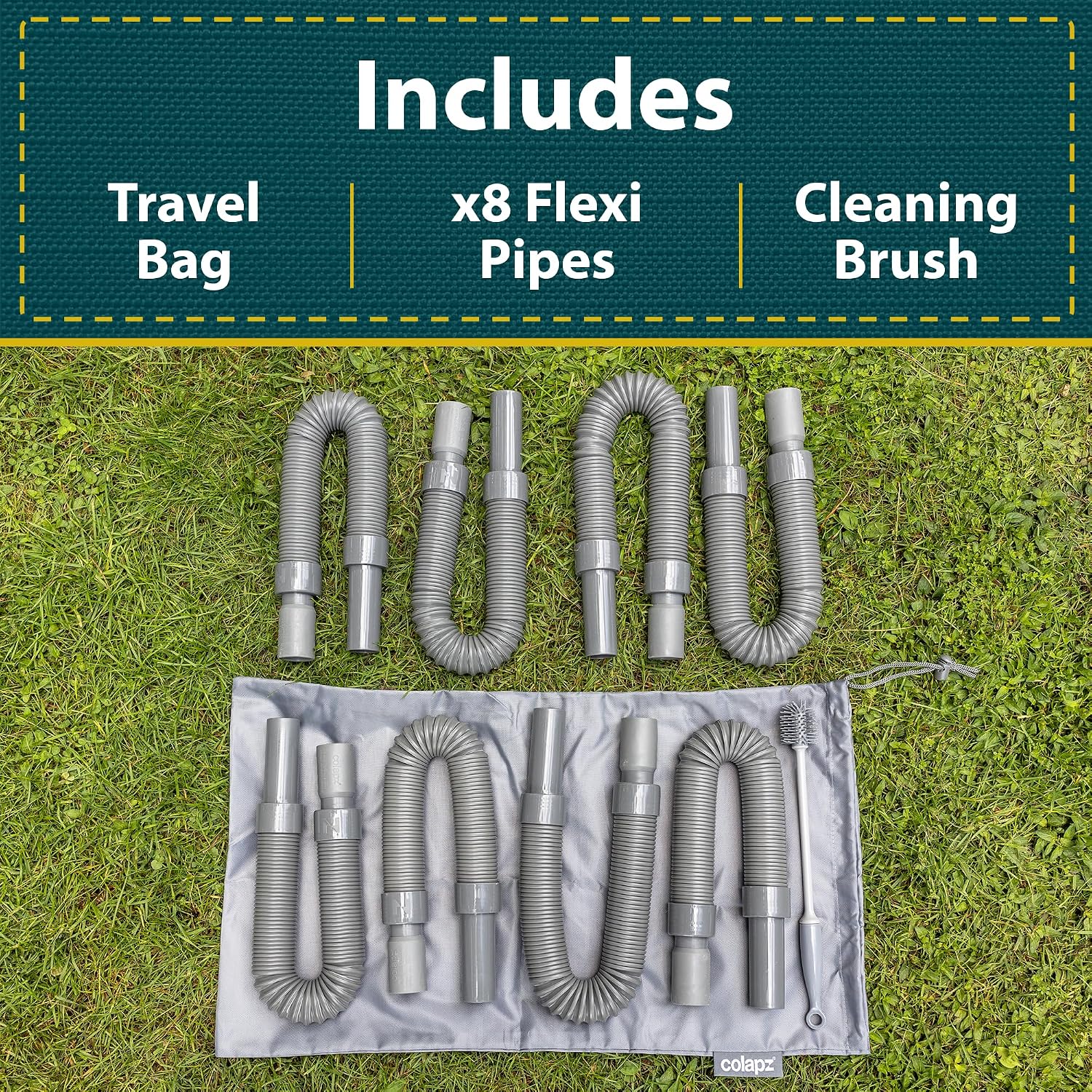 Detalle de Colapz Collapsible Waste Pipe System for Caravans and Motorhomes