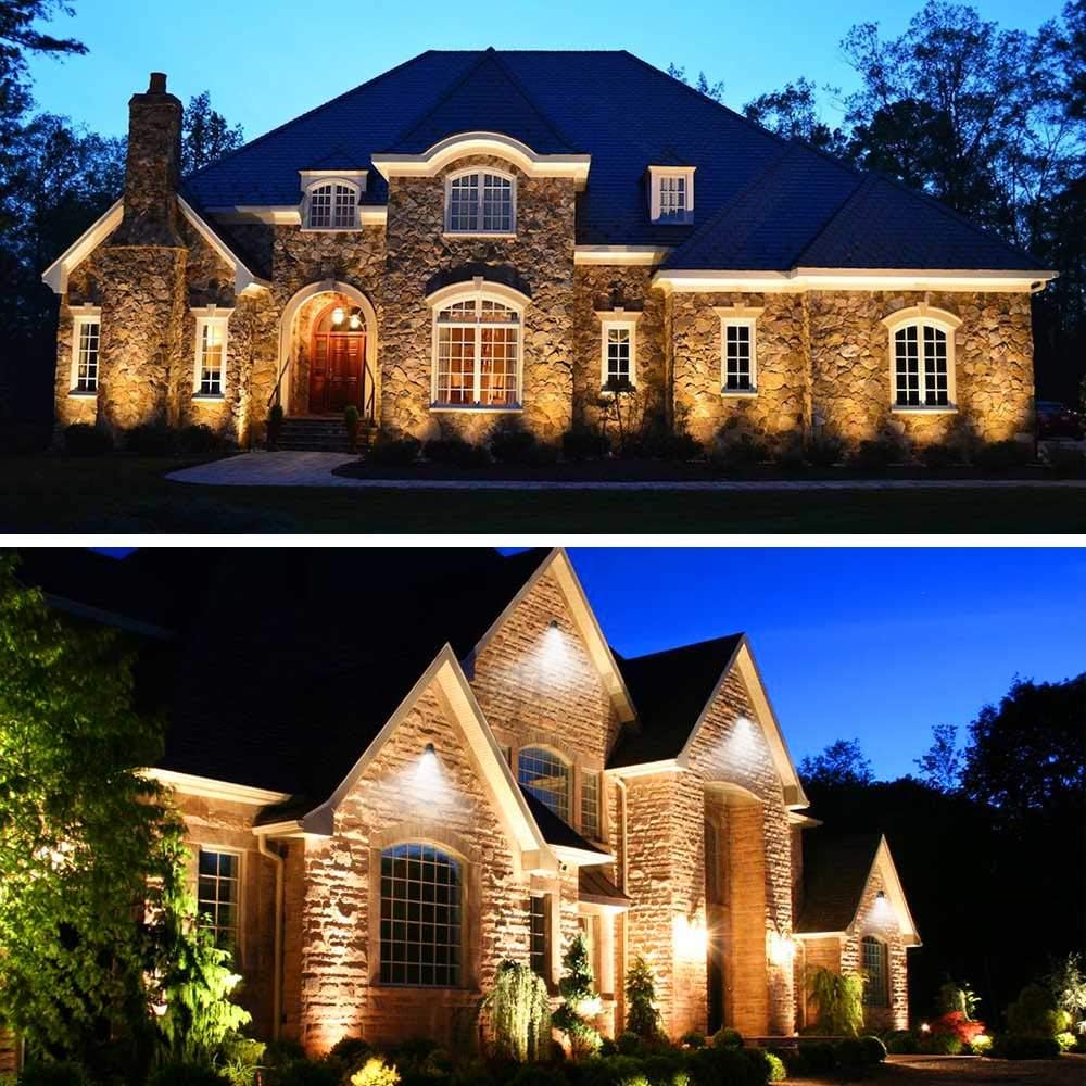 Thumbnail 6 de ZUCKEO 5W Landscape Lights, 12–24V Warm White LED Spotlights, 8-Pack