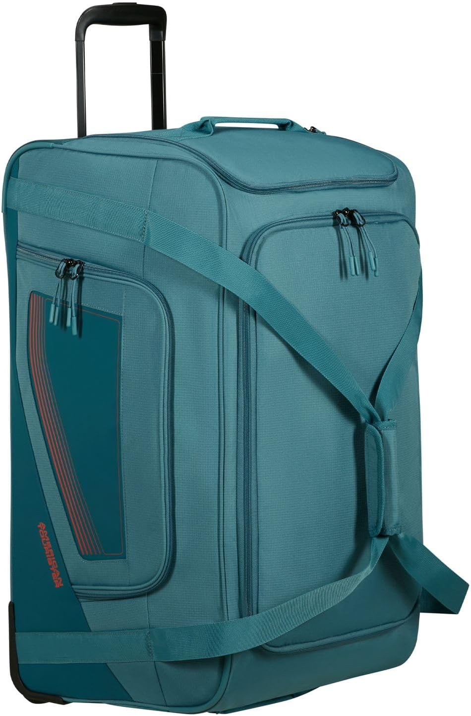 Detalle de American Tourister City Racer Sac de Voyage à roulettes 68 cm – 98 L, bleu Petrol
