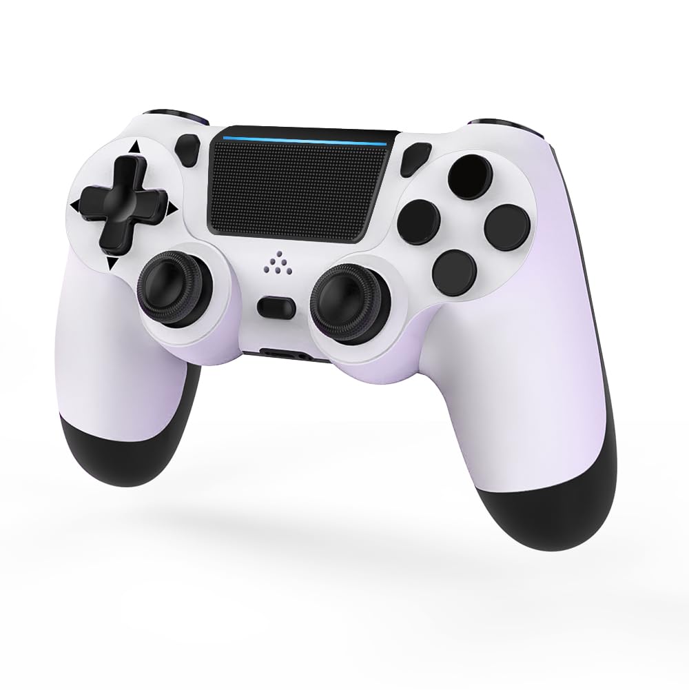 Detalle de MOVONE Wireless Dual Vibration Controller (PS4/PS4 Slim/PS4 Pro, black) with Touch Pad & 3.5mm Audio Jack