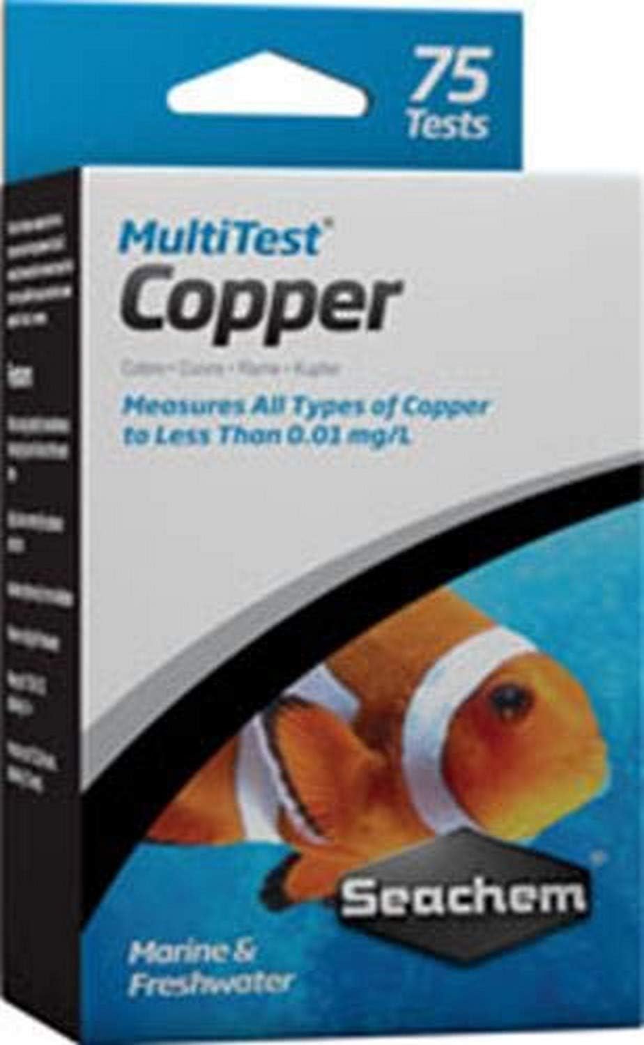 Seachem MultiTest Copper 75 Tests