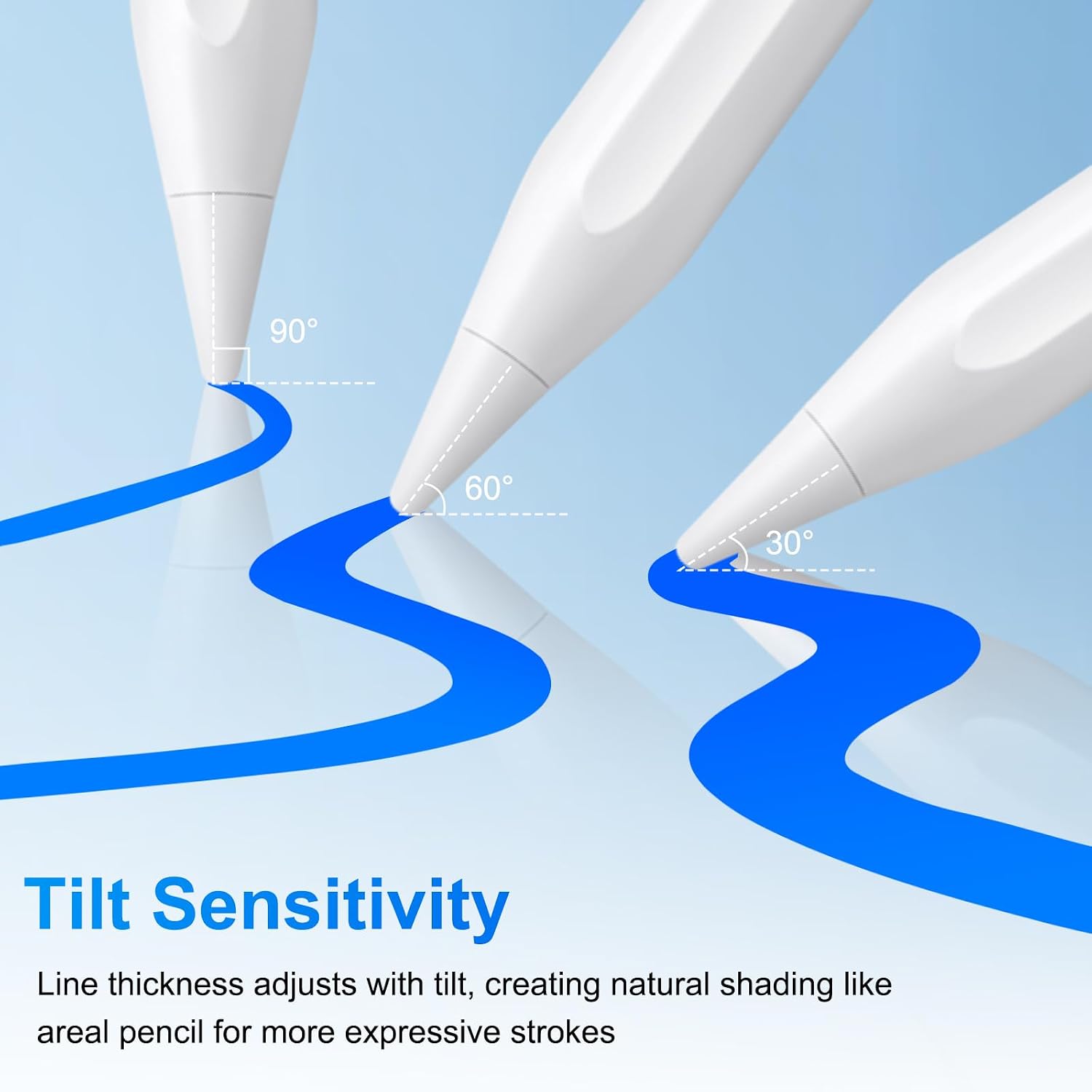 Thumbnail 4 de Apple Pencil-compatible Stylus Pen for iPad 12.9"