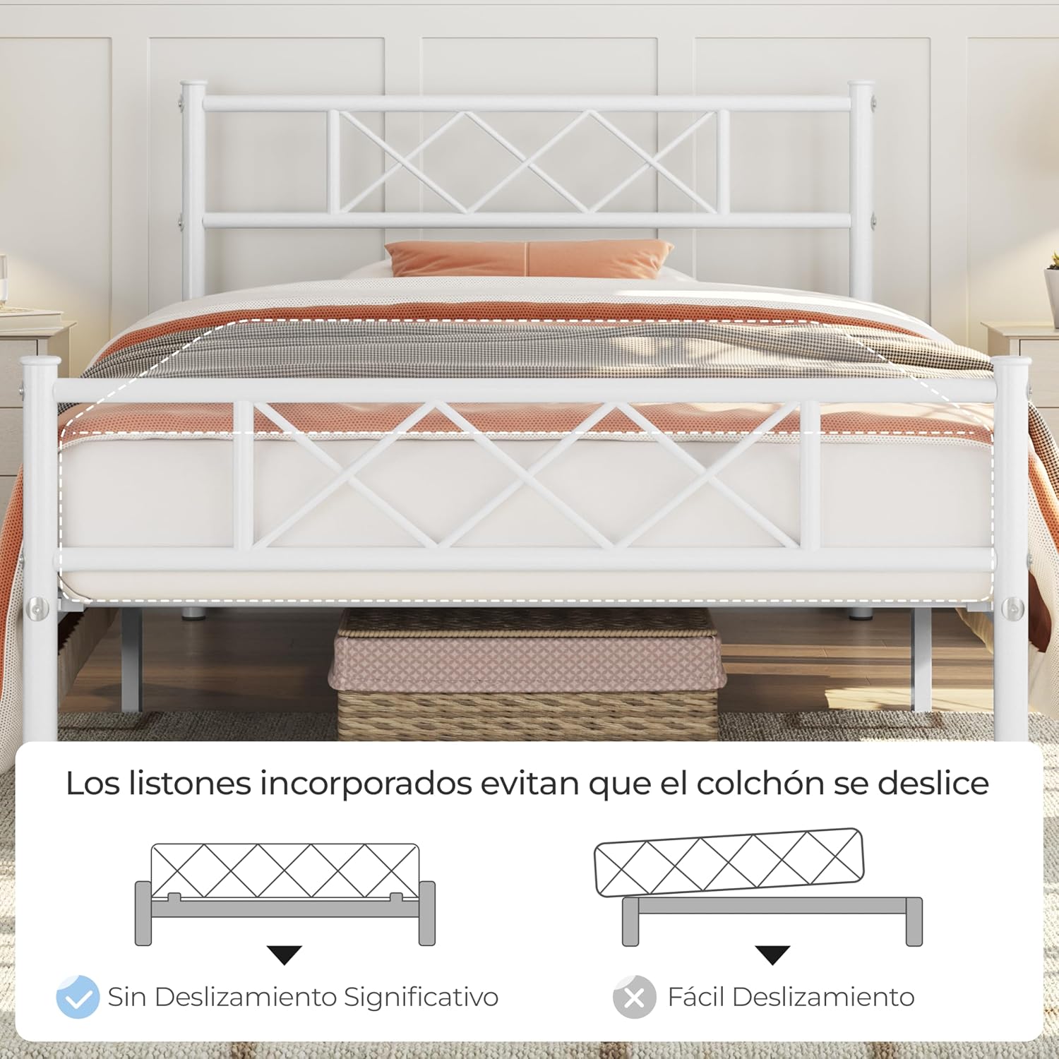 Thumbnail 6 de Yaheetech Cama 90x190 con Almacenamiento