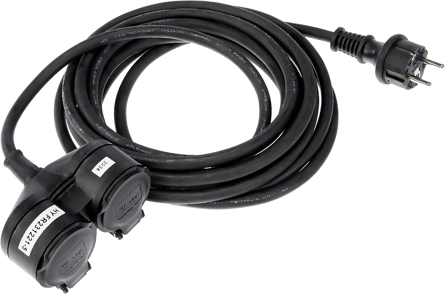 Detalle 2 de Electraline 208482 Rallonge Professionnel Biplite