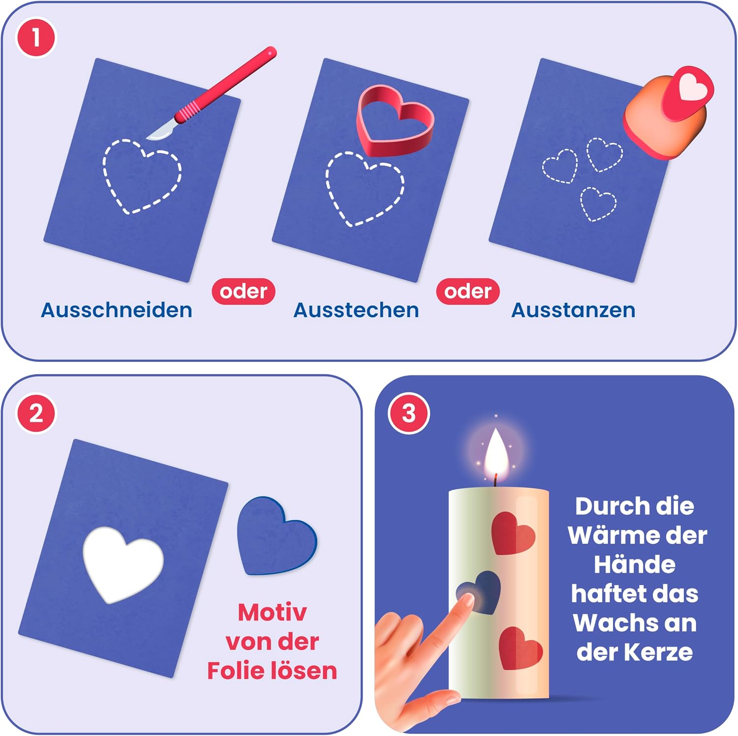 Thumbnail 4 de Smowo 30 Wachsplatten zum Verzieren 🕯
