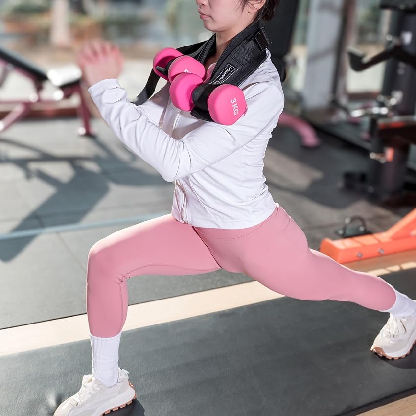 Thumbnail 4 de Hip Thrust Belt for Dumbbells — Slip-Resistant Padding 🏋️♀