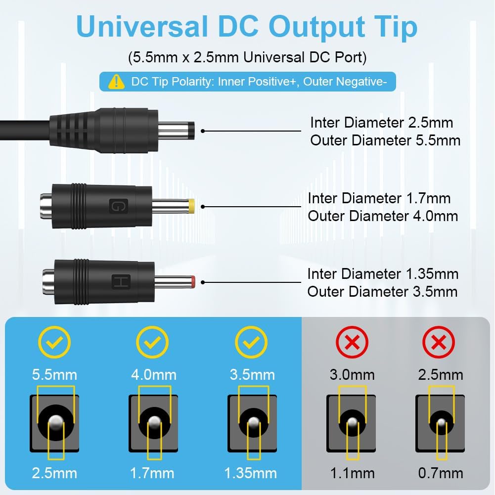 Thumbnail 2 de OFFCUP 12 V 3 A 36 W - Fil double-netadapter voor 12V-apparaten