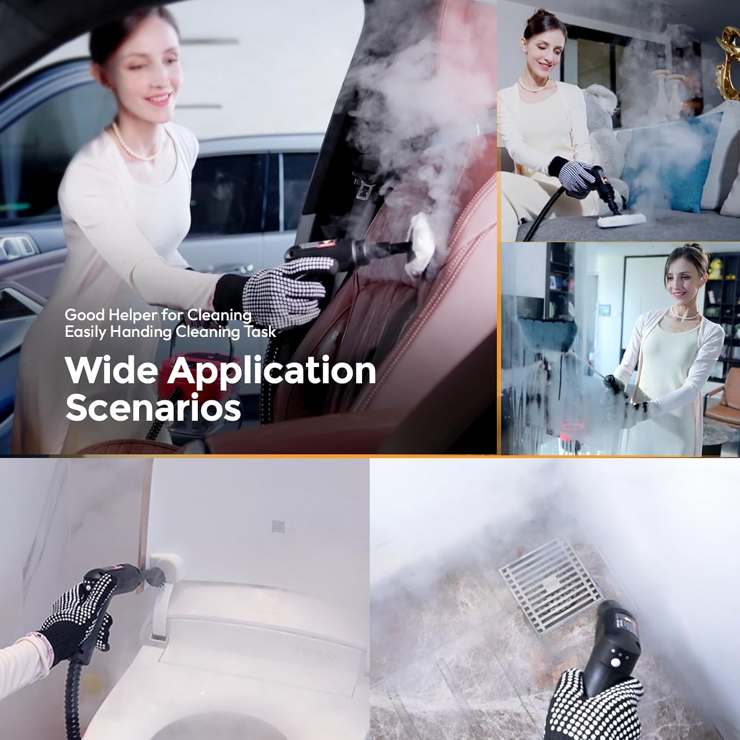 Thumbnail 5 de Handheld steam cleaner 1.6L tank