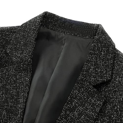 Thumbnail 3 de Allthemen Mens Slim Fit 1‑Button Blazer