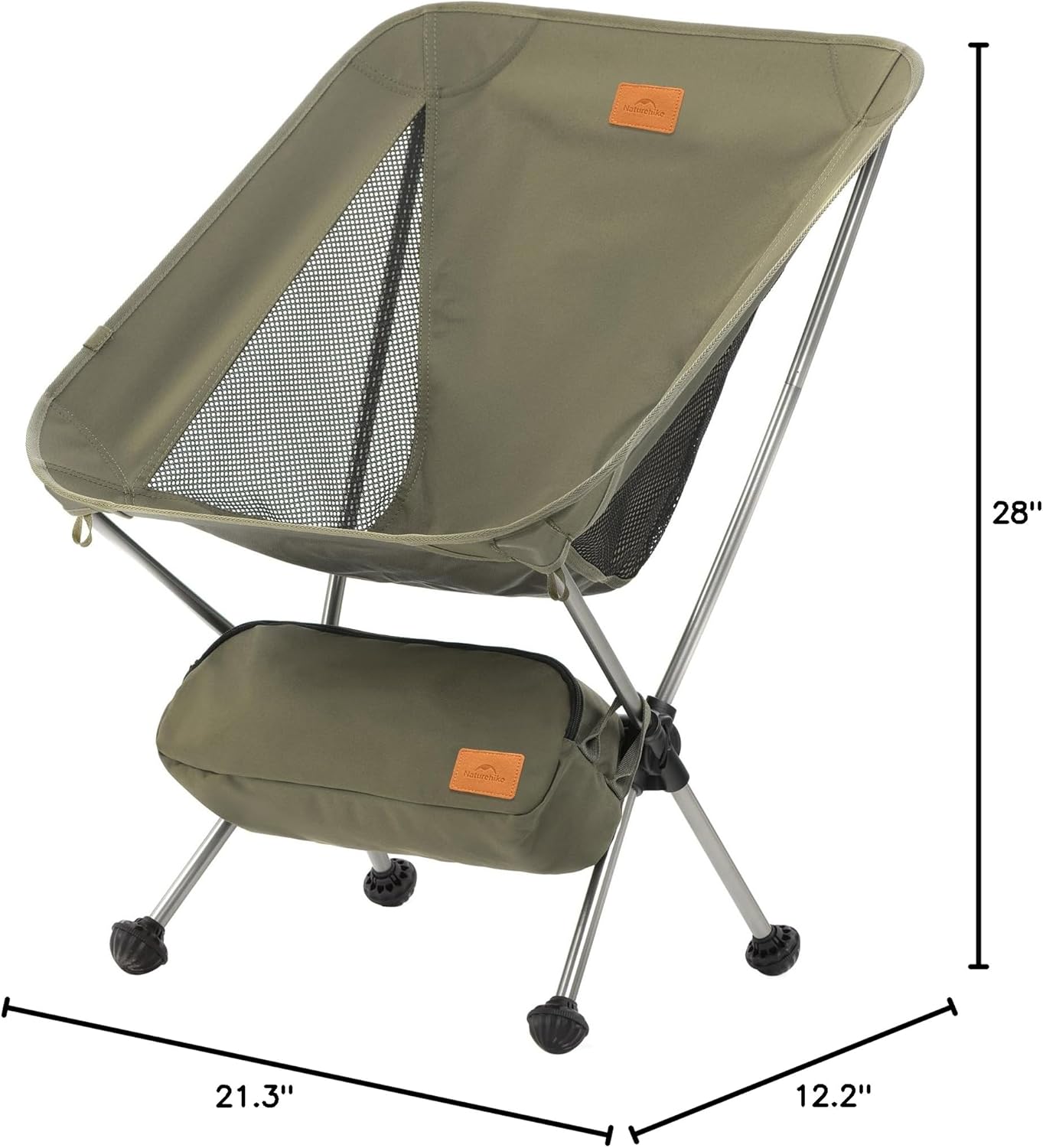 Thumbnail 2 de Naturehike YL08 Ultralight Camping Chair (2.38 lbs) with Anti-Sinking Feet