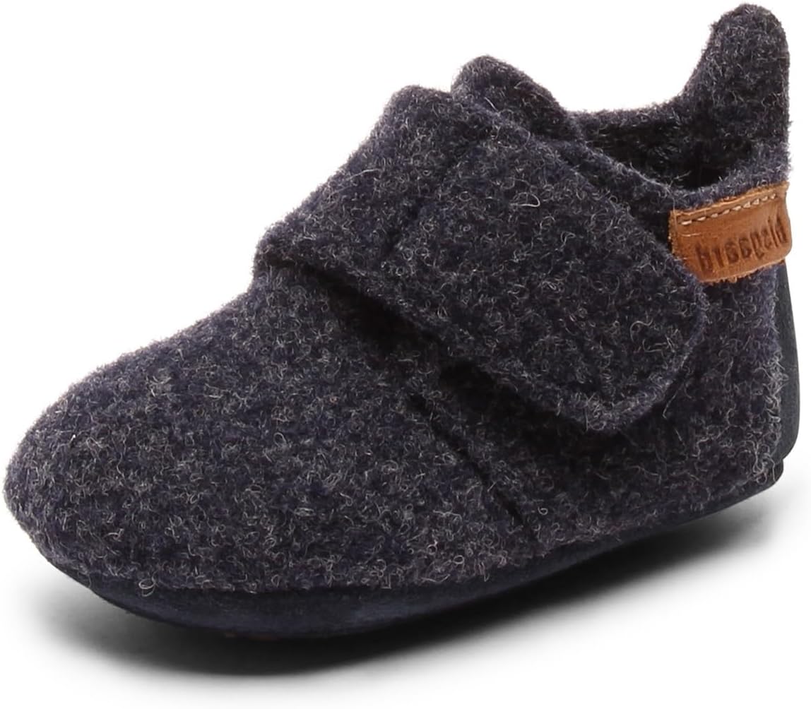 Thumbnail 6 de Bisgaard Baby Wool Hausschuhe mit Klettverschluss – warme Woll-Niedrige Schlappen für Kinder