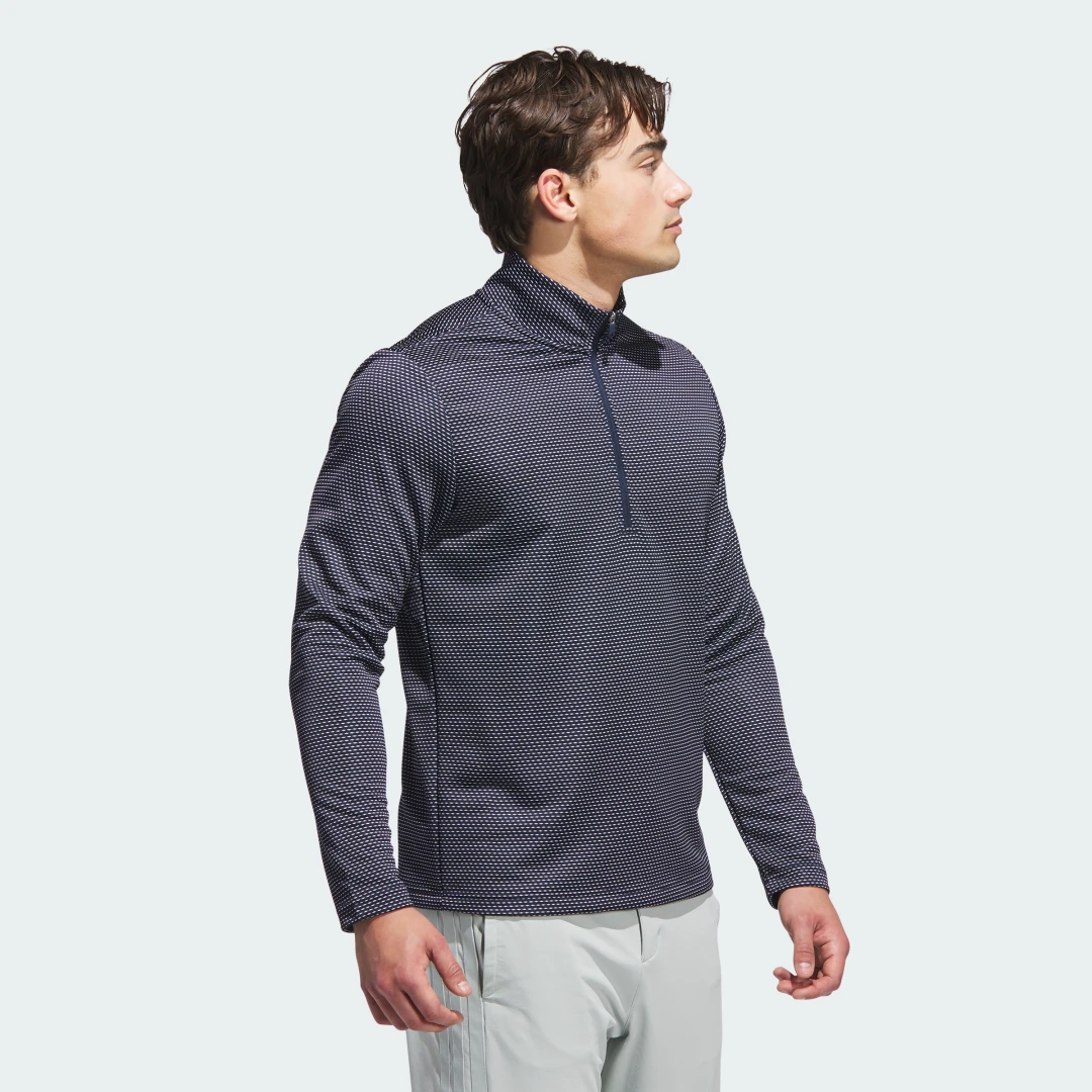 Thumbnail 2 de Sudadera Performance Printed Quarter-Zip de Adidas: comodidad y estilo para entrenamiento diario