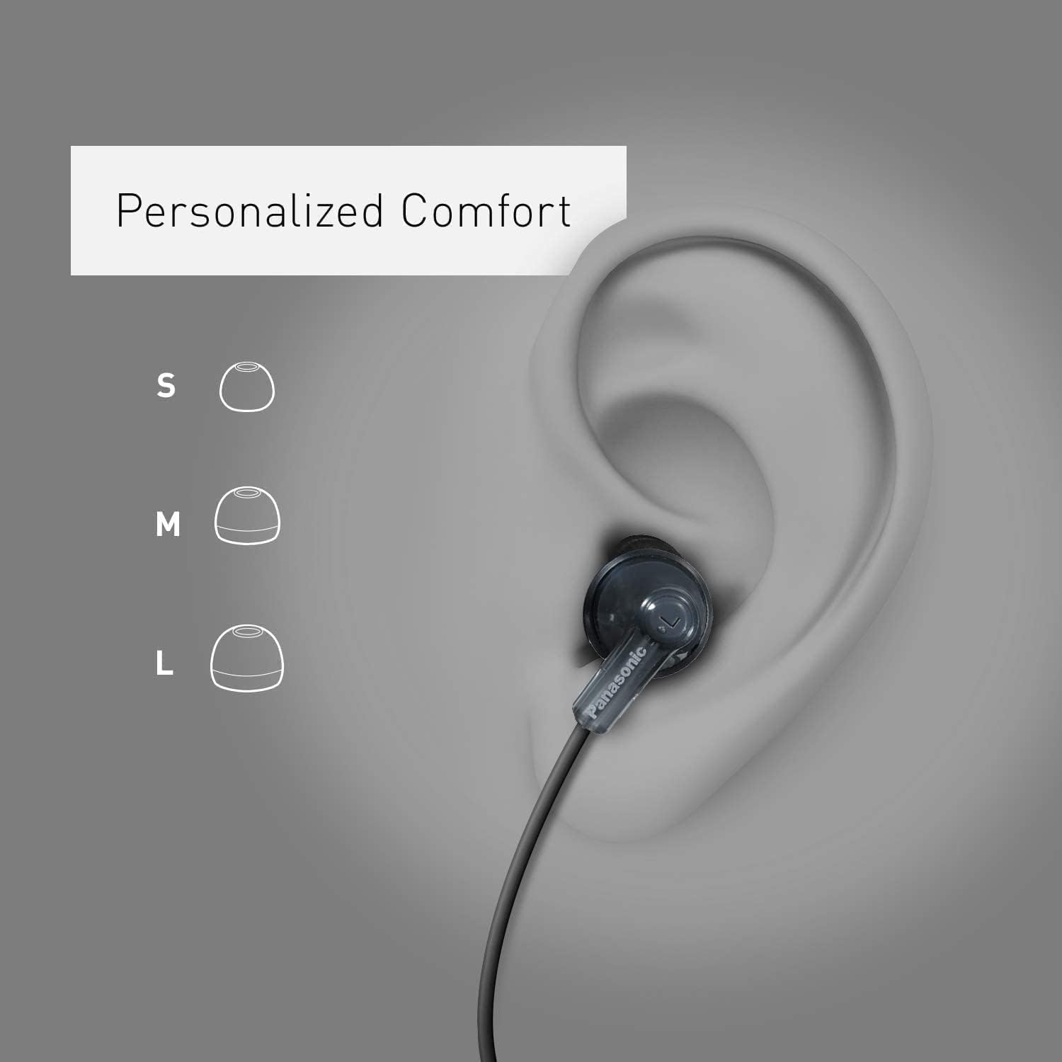 Detalle de Panasonic Wired Earbuds RP-HJE120-P