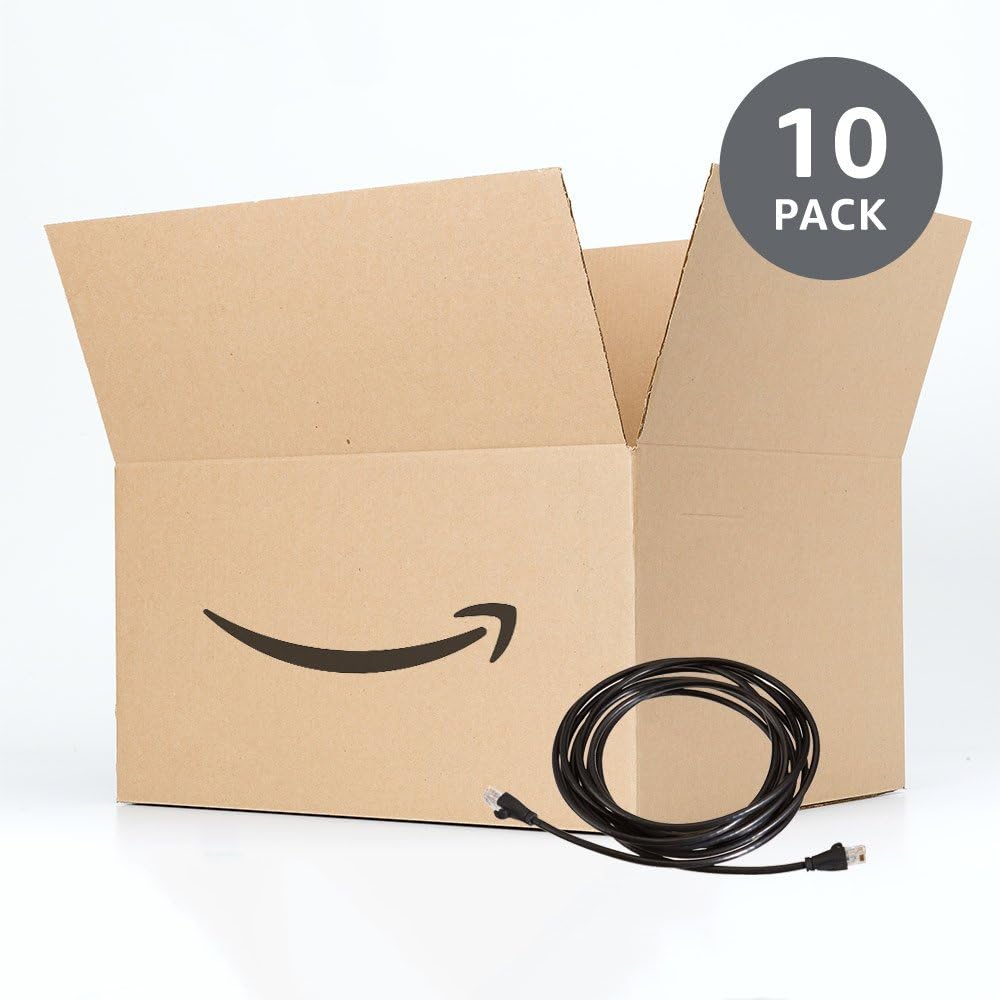 Thumbnail 4 de Amazon Basics Ethernet-Netzwerkkabel (RJ45) Cat.6, 4 m, 10er-Set in Schwarz