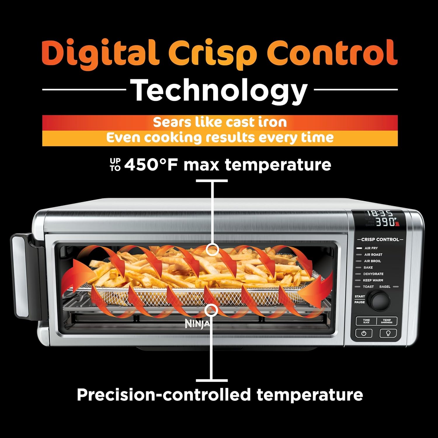 Thumbnail 5 de Ninja SP101 Digital Air Fryer 1800W