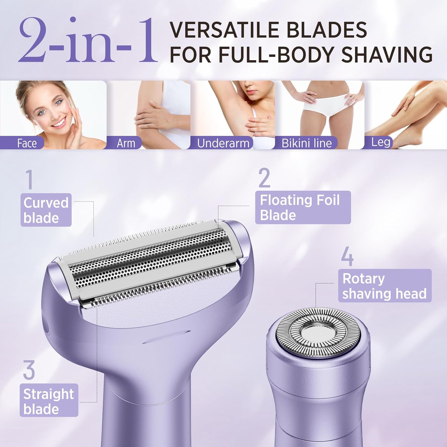 Thumbnail 1 de Orchrose Electric Razor 2-in-1 10,000 RPM