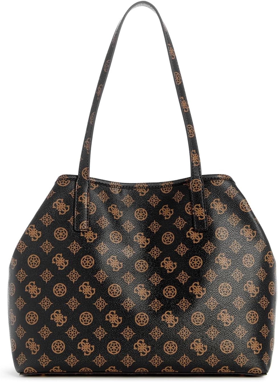 Detalle de GUESS Vikky II Tote Women Brown – Taille unique