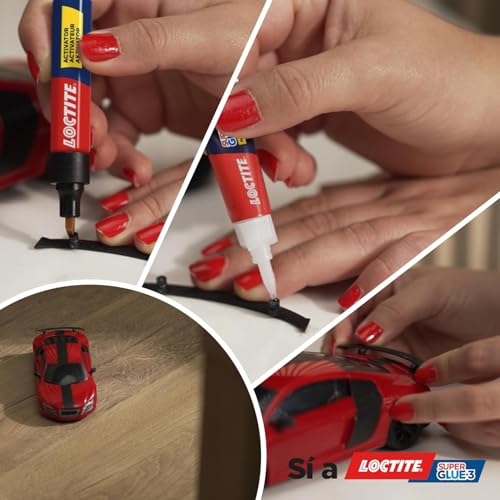 Thumbnail 6 de Loctite Super Glue-3 Plásticos: pegamento instantáneo transparente para PP, PE y PTFE (2 g/4 ml)