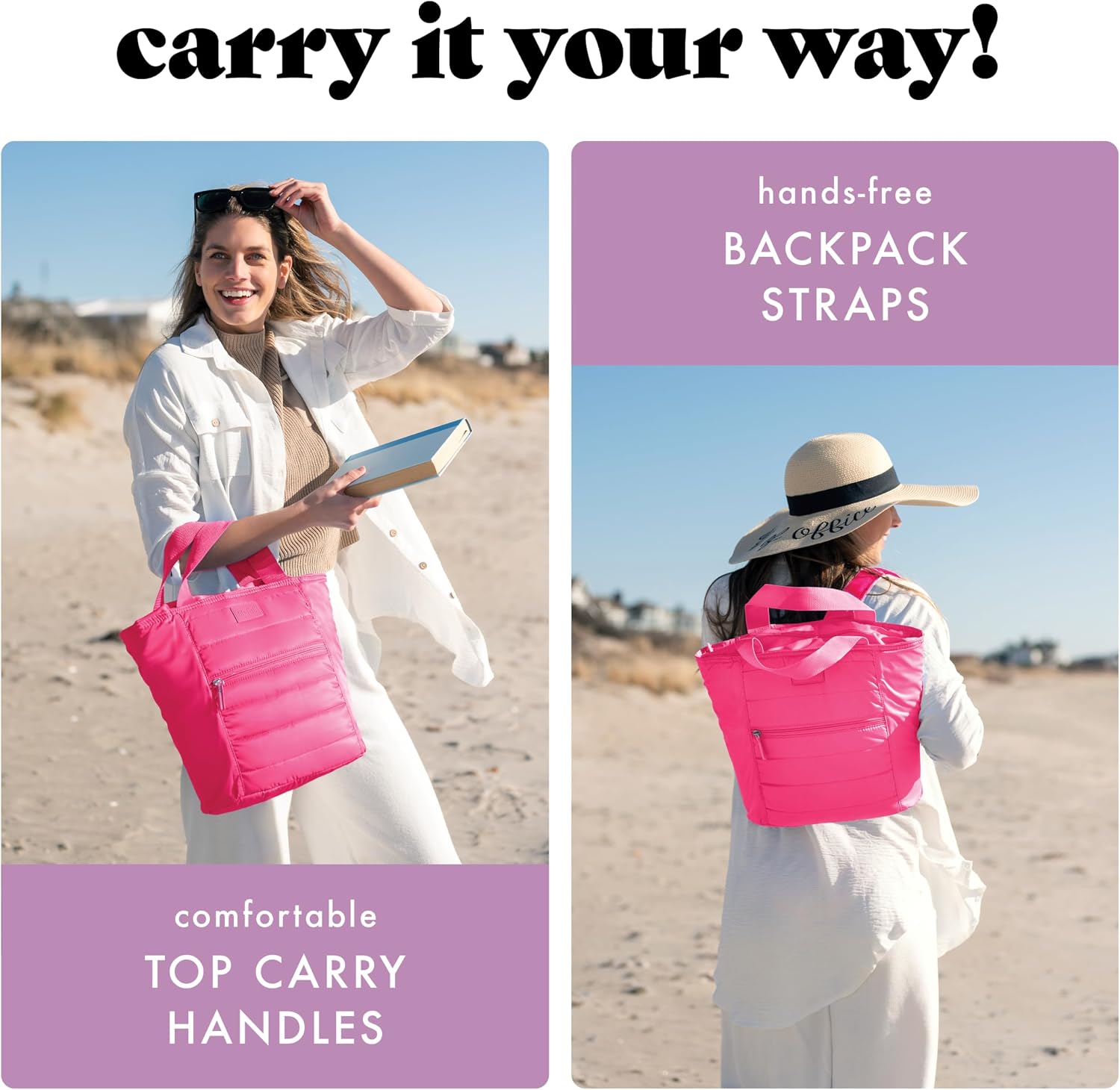 Thumbnail 3 de Fit & Fresh Carefree Cooler Collection Cooler Tote & Mini Sling Bag (Insulated, Leakproof, Water-Resistant)