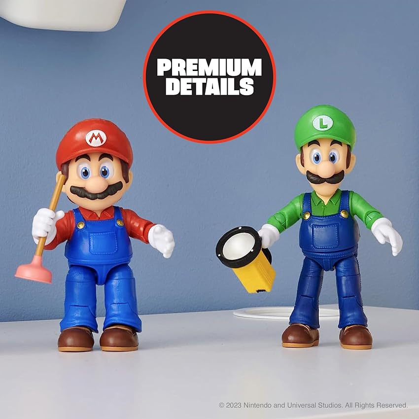 Thumbnail 2 de Nintendo Super Mario - Figura Articulada de Luigi 🎮 13 cm