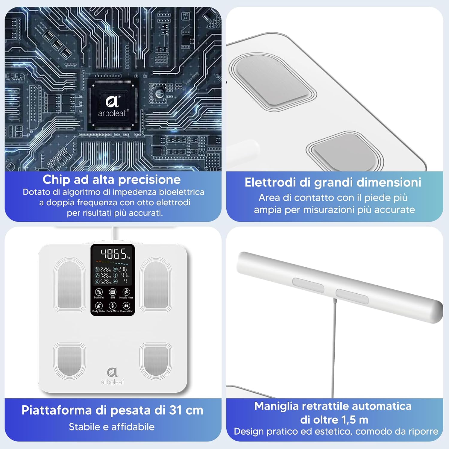 Thumbnail 6 de Arboleaf Bilancia Intelligente 180 kg