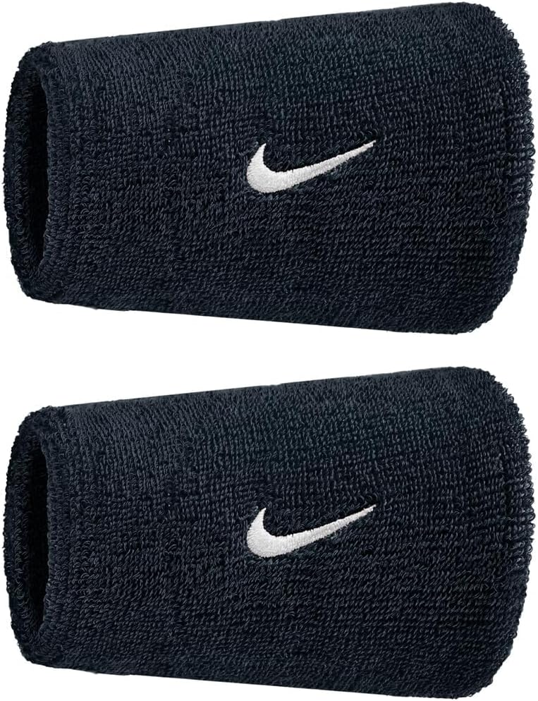 Thumbnail 6 de NIKE スウッシュ クラシック ダブルワイド リストバンド 2P BN4000 幅7cm・伸縮素材