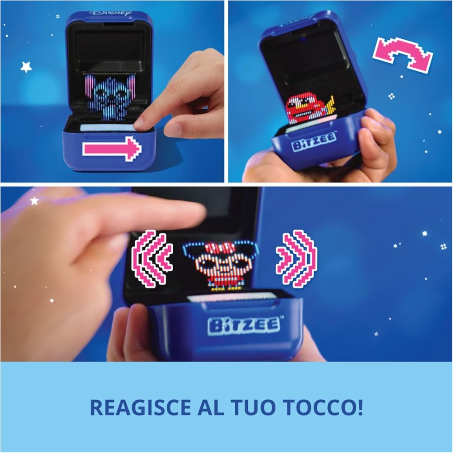 Detalle de Bitzee Disney Cucciolo Digitale Interattivo: 30 Personaggi Disney in una Custodia