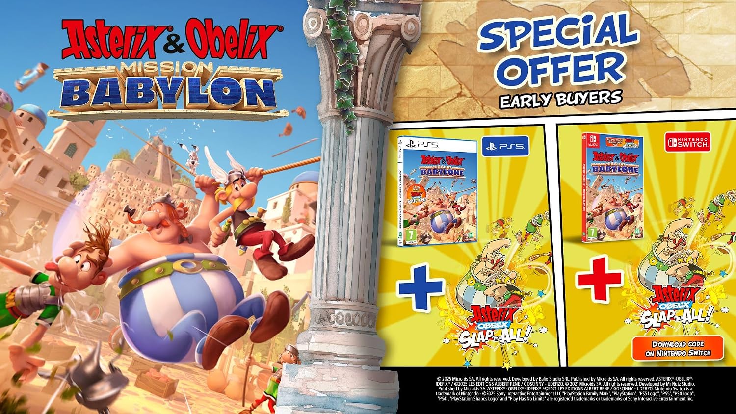 Detalle 2 de Asterix & Obelix - Mission Babylon PS5