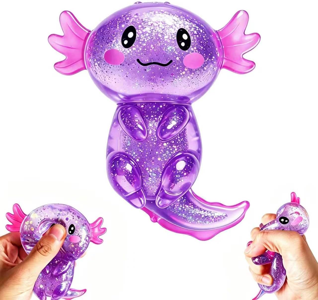 Thumbnail 6 de Axolotls Squishies Blue Stress Ball