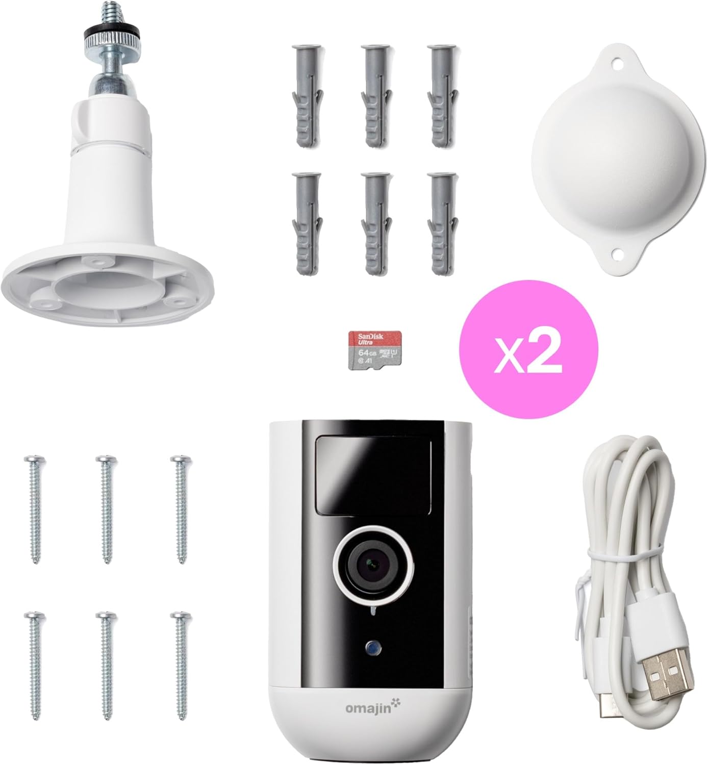 Thumbnail 5 de Netatmo OMAJIN 2x Videocamere 2K