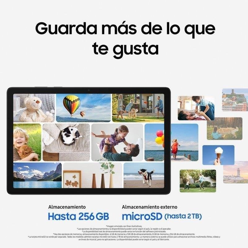 Thumbnail 2 de Samsung Galaxy Tab A11 Plus 5G 11" | 256 GB Gris, batería de larga duración