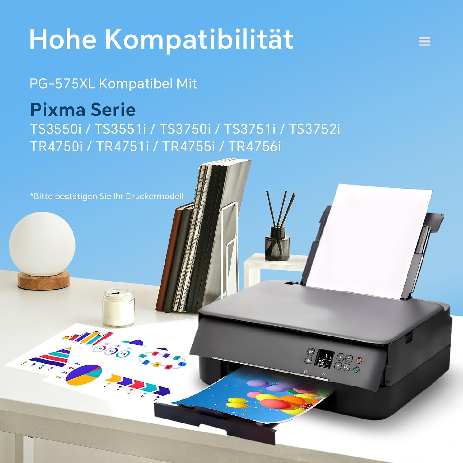 Detalle 2 de Cebhink PG-575XL Schwarz 450 Seiten